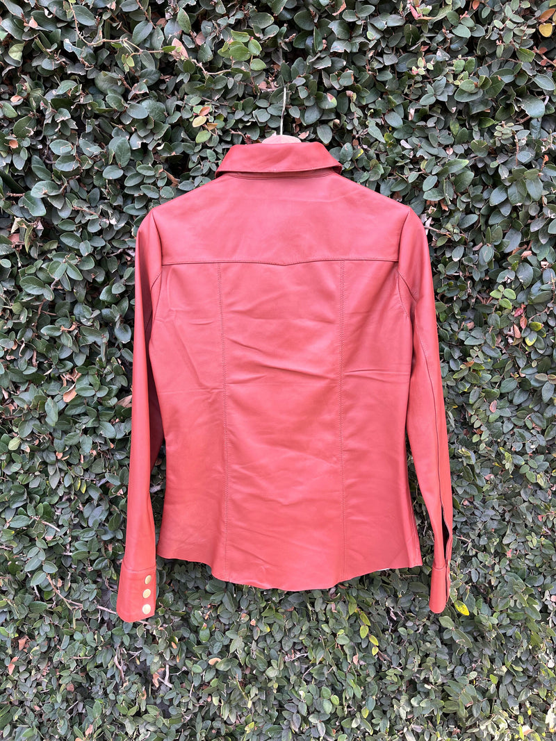 Robin Matte Leather Jacket - Salsa
