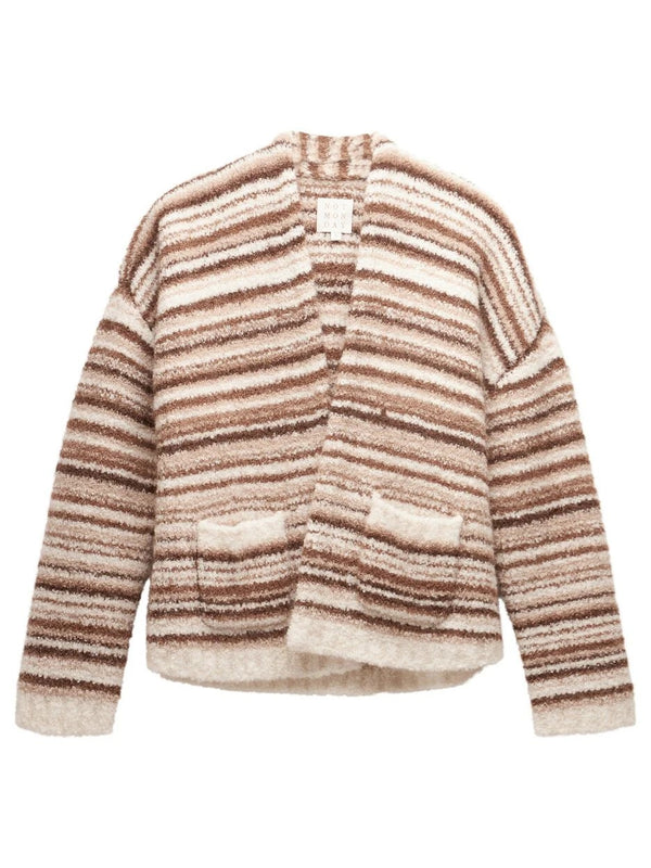 Owen Sweater Jacket - Natural Stripe