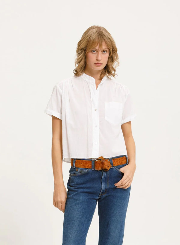 Louella Shirt - Pure White