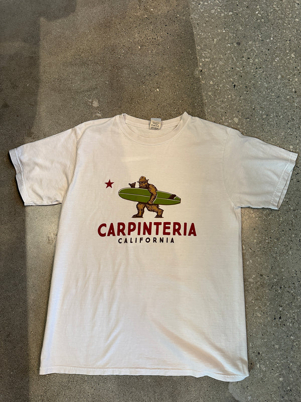 Smokey the Bear Carp Tee - Cappuccino