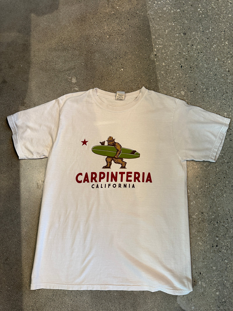 Smokey the Bear Carp Tee - Cappuccino