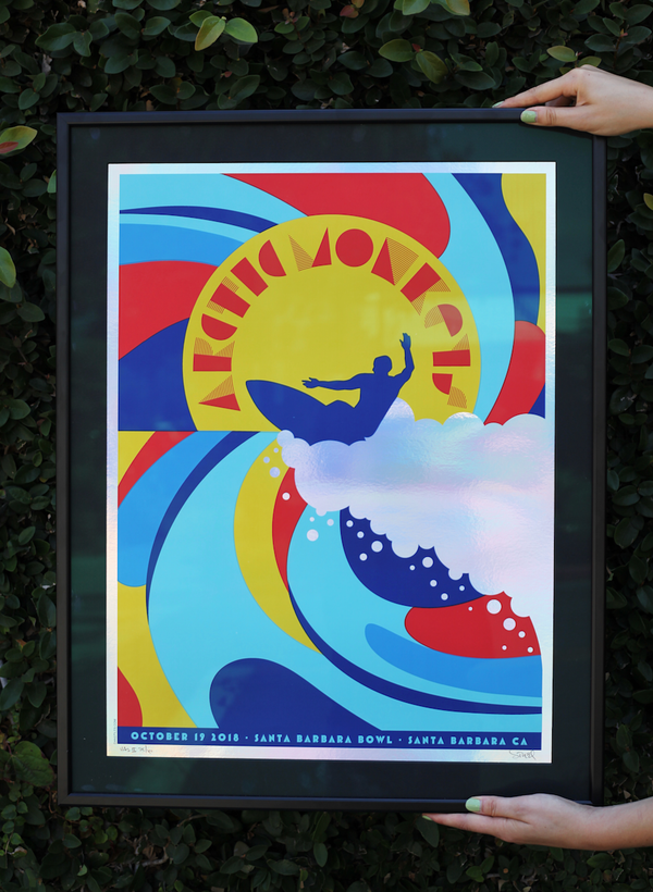 Arctic Monkeys Concert Poster - Framed