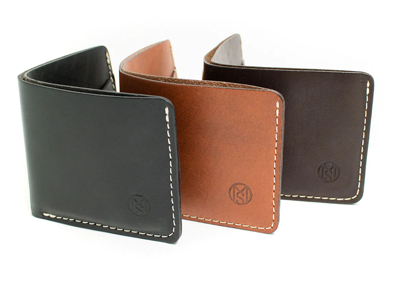 Bill Fold Wallet - Brown