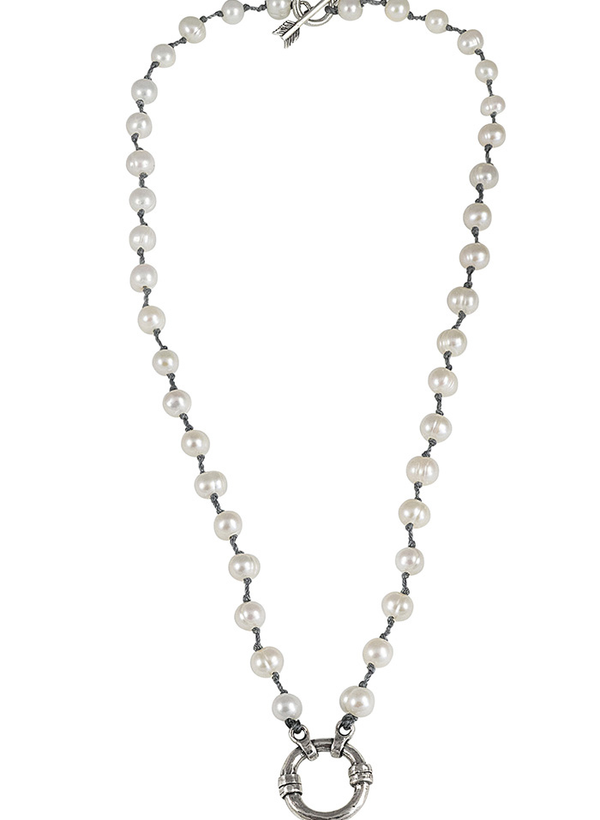 Boho Soul Necklace - SS / Pearls - Cream - 18"