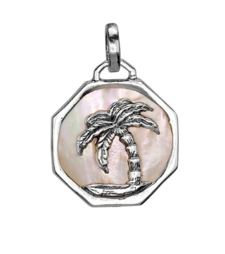 Palm Tree Paradise Pendant