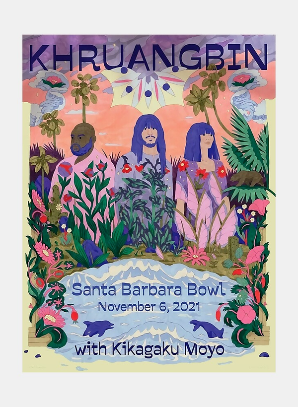 Khruangbin Framed (Original Silkscreen)