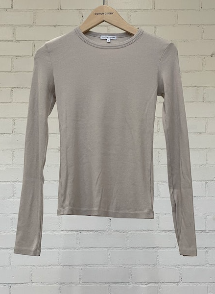 Verona Crew Shirt - Fog