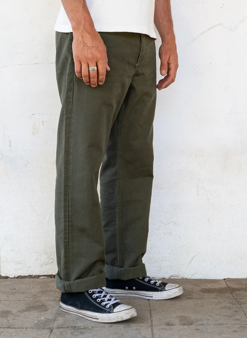 The Deck Pant - Olive
