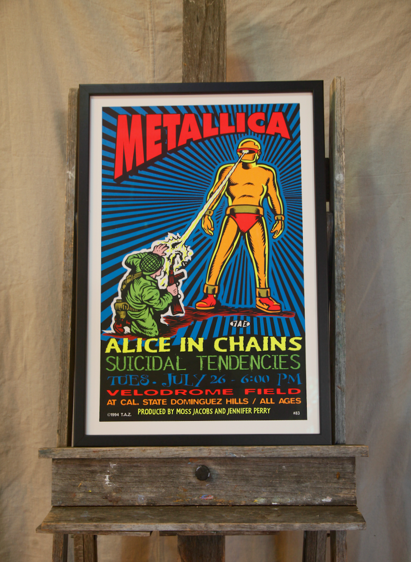 Metallica Framed (Original Silkscreen)