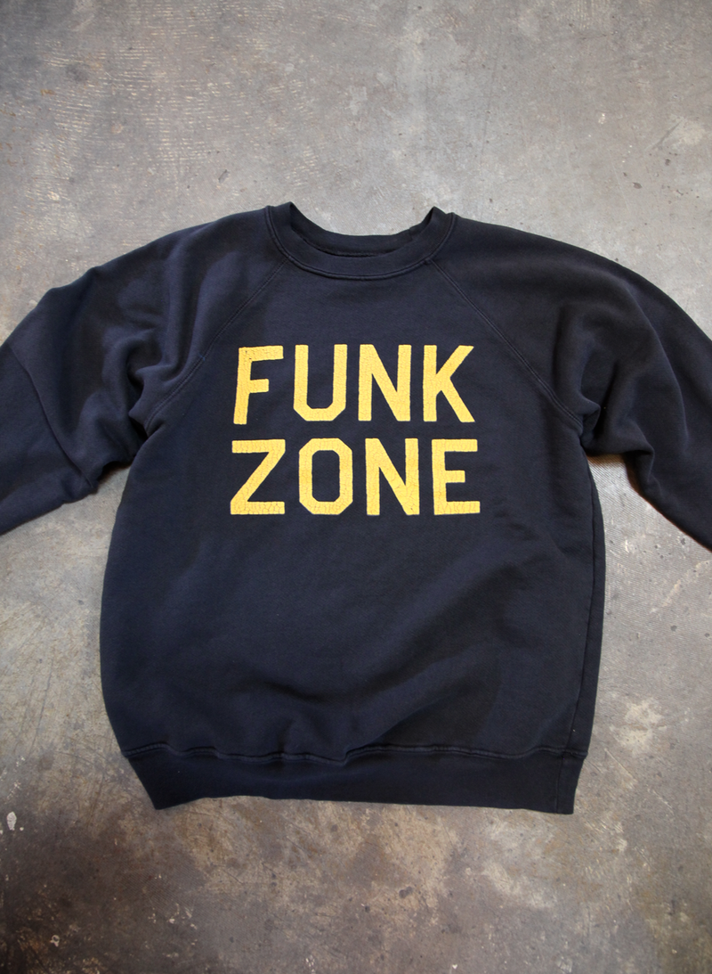 Funk Zone Crewneck Sweater - Vintage Black