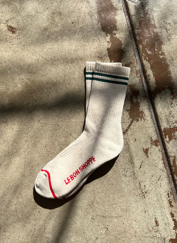 Boyfriend Socks - Oatmeal