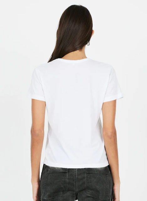 Standard V Neck - White