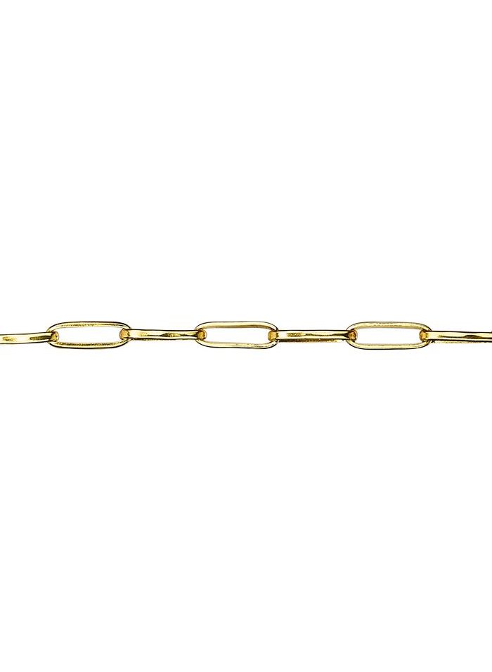 Stylist Clip Necklace 18" - Sterling Silver, Brass & Gold Finished Steel