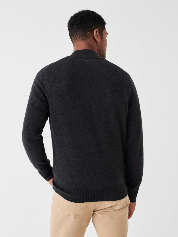 Jackon 1/4 Zip Sweater - Ash Heather