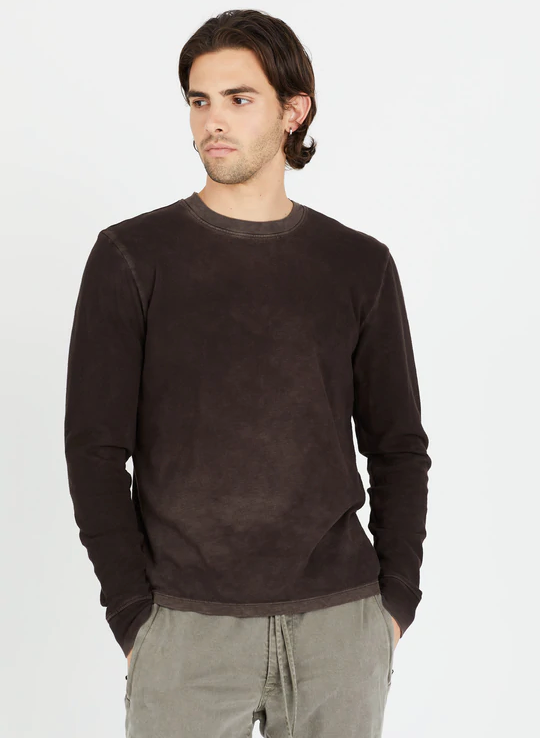 Presley Long Sleeve Shirt - Vintage Espresso