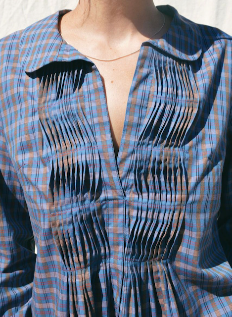 Frankie Shirt - Plaid Butterscotch