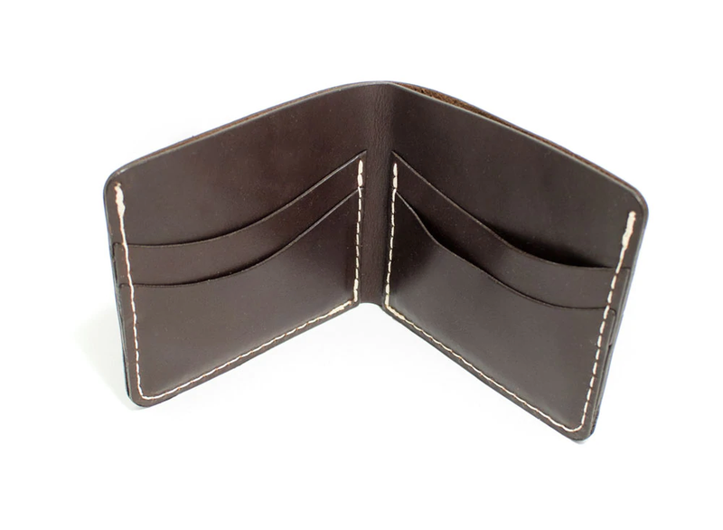 Bill Fold Wallet - Brown