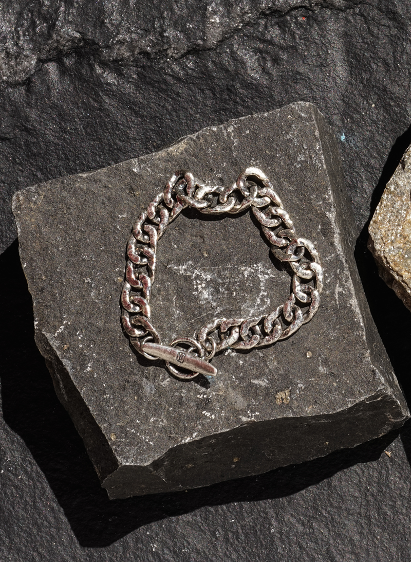 Boat Cleat Chain Bracelet - Sterling Silver - Small